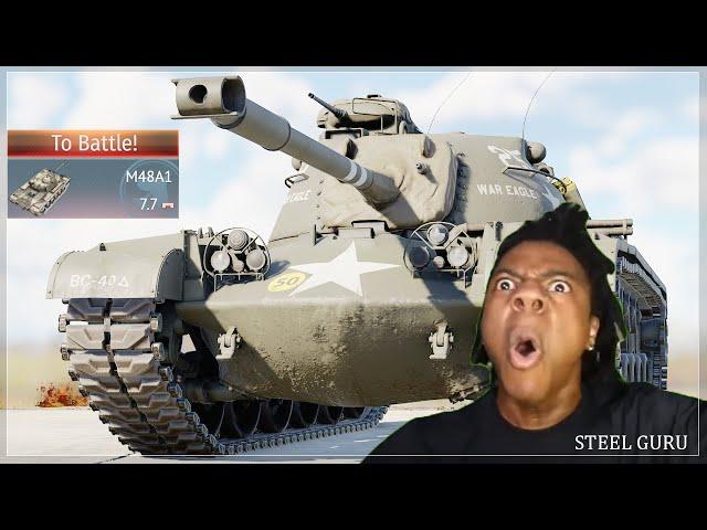 The WORST STOCK tank in the entire game  M48 STOCK GRIND Experience !!!