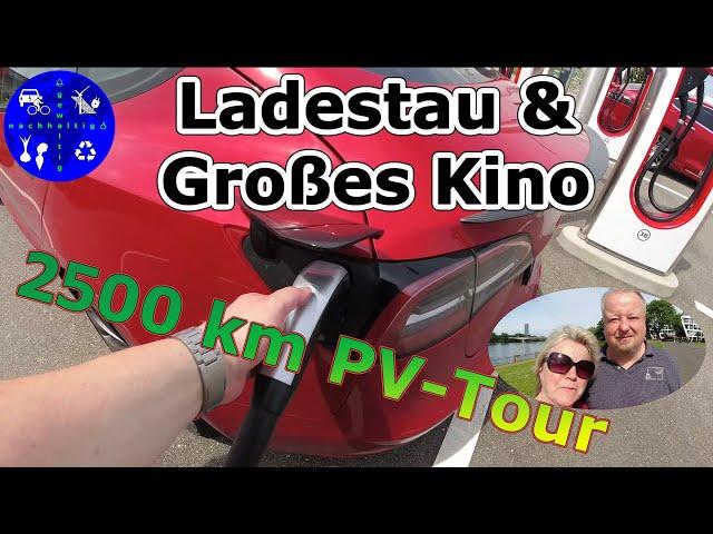 Wird der Tesla zur Ladezicke? 2500 km Photovoltaik-Tour mit Ladestress und großem Kino