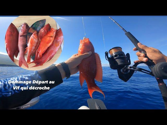 On Pêche avec un MINI Zodiac à l’île de la Réunion - Départ au Vif et montage palangre à l’appât