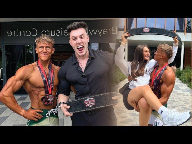 I Won My First Bodybuilding Show *SHOW DAY*