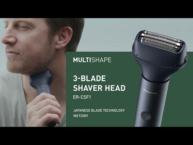 Panasonic - MULTISHAPE 3-Blade Shaver ER-CSF1 - Explained