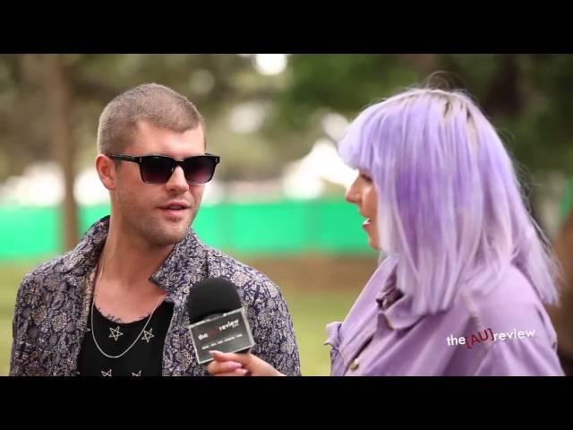 Daniel Merriweather (Melbourne) - Interview at Homebake 2012