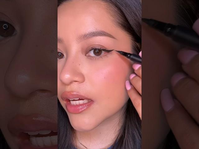 A simple eyeliner hack for beginners!!