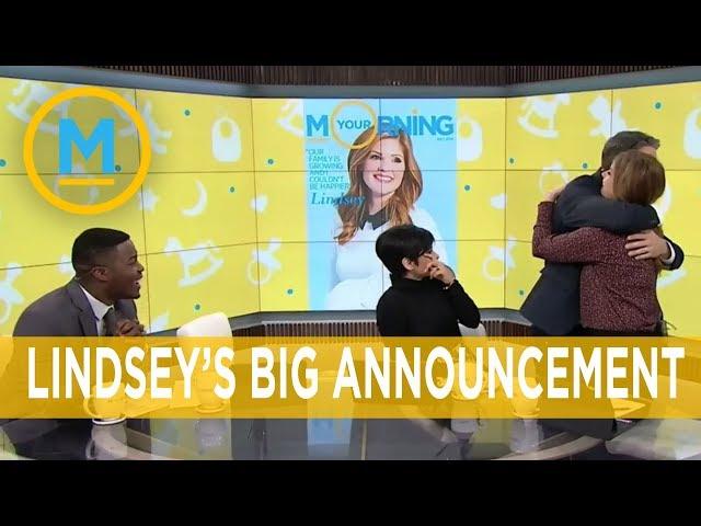 Lindsey announces pregnancy on air and the Your Morning crew’s reaction is priceless | Your Morning