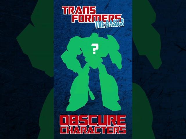 OBSCURE CHARACTERS MONTH 2024 is coming!  #transformers