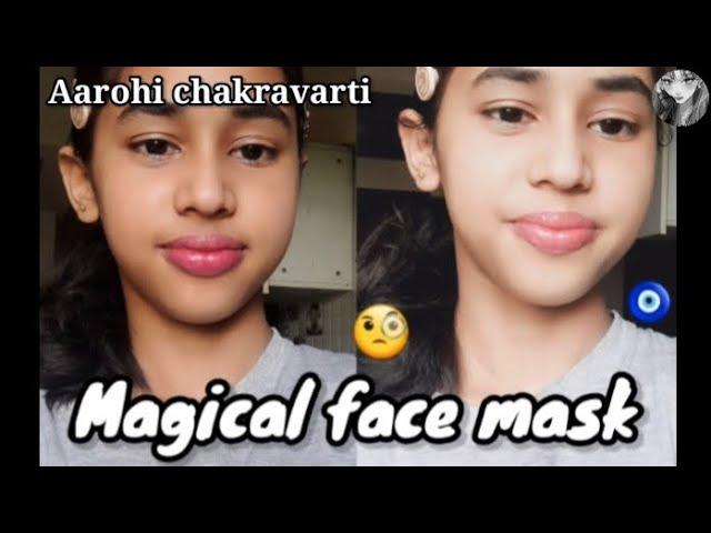 Magical tan removal face mask || Aarohi chakravarti || #youtubeshorts #facemask