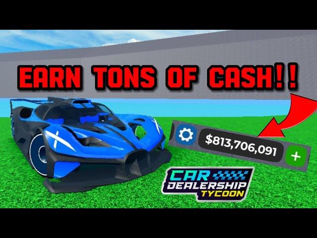 NEW AFK FARMING METHOD WITHOUT AUTOCLICKER IN Car Dealership tycoon!! | Mird CDT