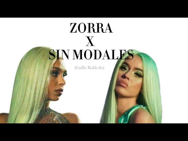 Zorra X Sin Modales - Bad Gyal y La Zowi (MIX)