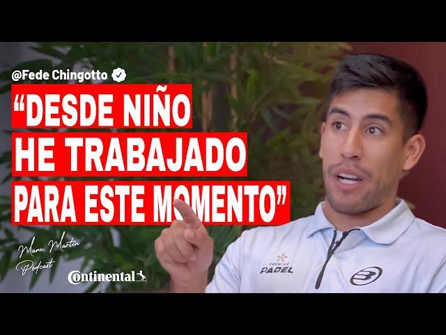 El camino al éxito de FEDE CHINGOTTO : El relato completo de su vida | Mejora tu Padel