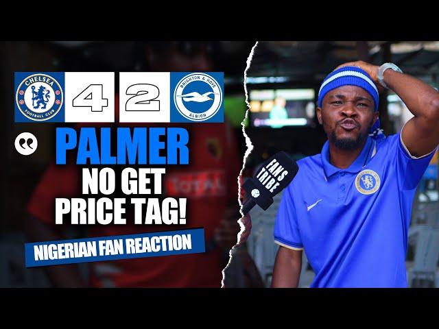 CHELSEA 4-2 BRIGHTON ( Dani - NIGERIAN FANS REACTION) PREMIER LEAGUE 24-25 HIGHLIGHT