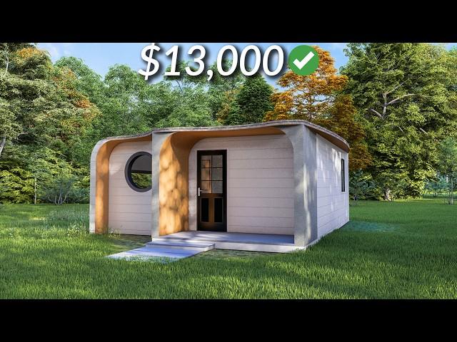 (6x7 Meters) Modern Small House Design | 2 Bedrooms Cabin House Tour | Tiny House Living