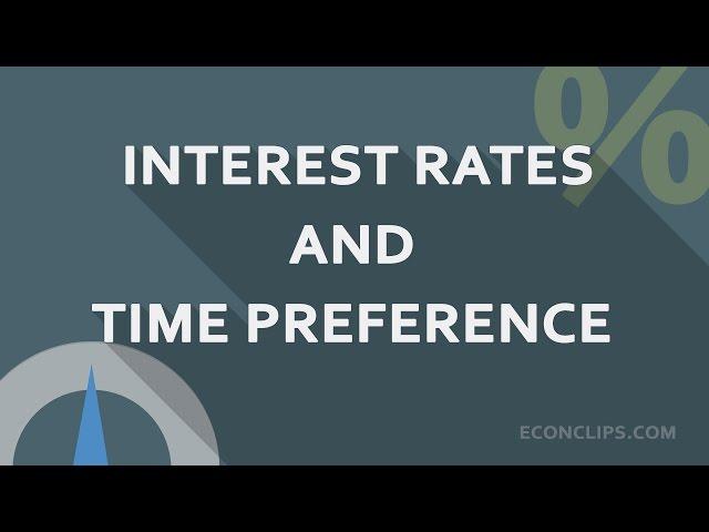 ⏳ Time Preference | Interest Rates