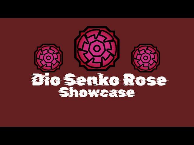 Dio-Senko Rose Full Showcase | SHINDO LIFE |