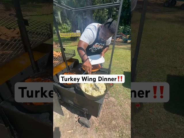 Turkey wing dinner! #fooodblogger #explore #foryourpage #foryou #explorepage #fypシ゚ #fypage #tiktok