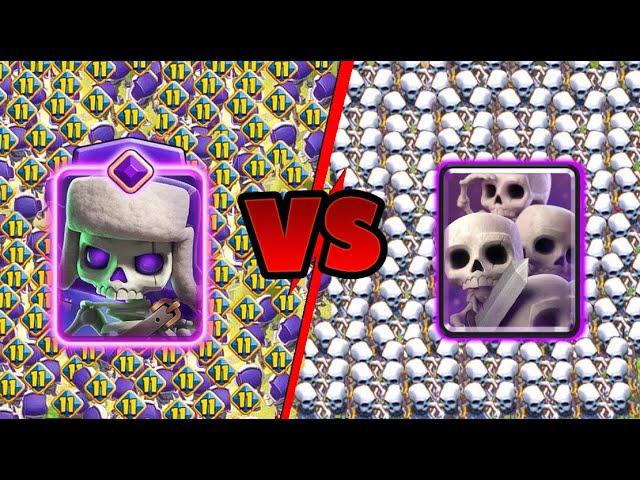 Evolved Skeletons vs Skeleton Army | Clash Royale Challenge #28