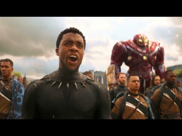 Avengers Infinity War Final Battle Climax Scene Thanos Vs Avengers Wakanda Fight Scenes