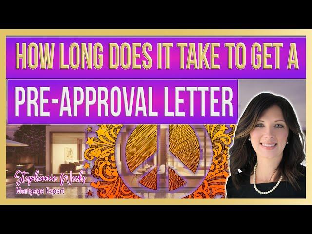 How long does it take to get a home loan preapproval letter? | Home loan preapproval letter