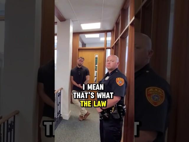 Sgt. Educates Officer On Filming In Public!