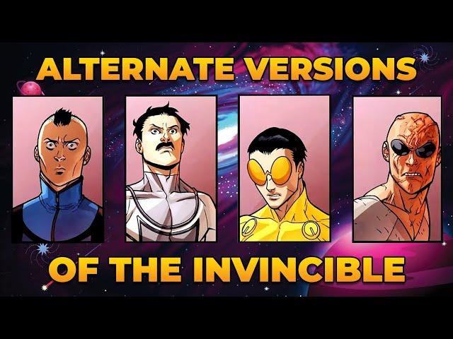 All 20 Versions Of Mark Grayson In The Invincible Multiverse Explained!