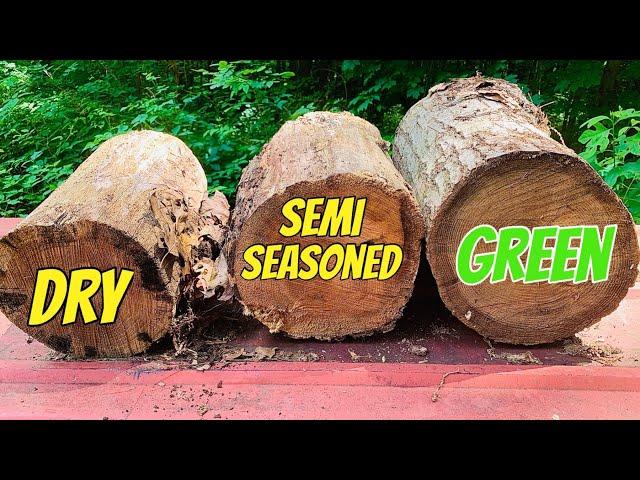 How long does oak firewood take to dry/season?