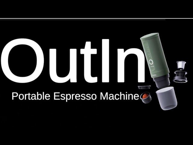 Outin Nano Portable Espresso Machine For Outdoors​⁠ quality Creamy espresso ​⁠@outin.official