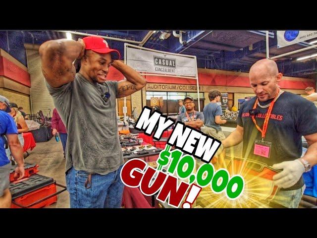 I GOT MY $10,000 DREAM GUN FROM DALLAS TEXAS BIGGEST GUN SHOW #guns