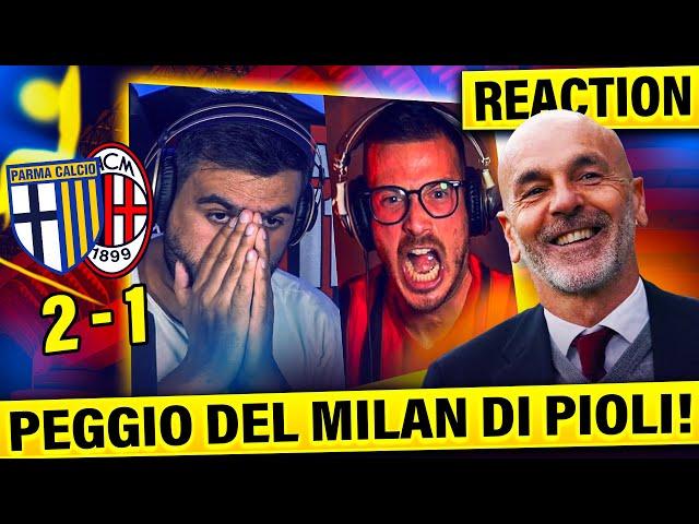 [PEGGIO DEL MILAN DI PIOLI...] PARMA - MILAN: 2-1 | REACTION