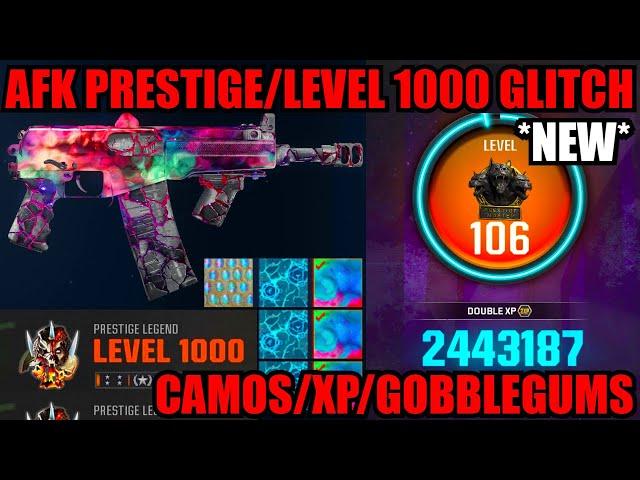 *NEW* SOLO AFK LEVEL 1000 GLITCH BO6! CAMO/UNLIMITED XP/GOBBLEGUM! BO6 GLITCHES! BO6 ZOMBIES GLITCH!