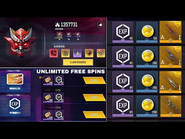 How To Get Confirm Unlimited FREE SPINS Series Points Samurai's Soul Series Legendaries Codm 2024