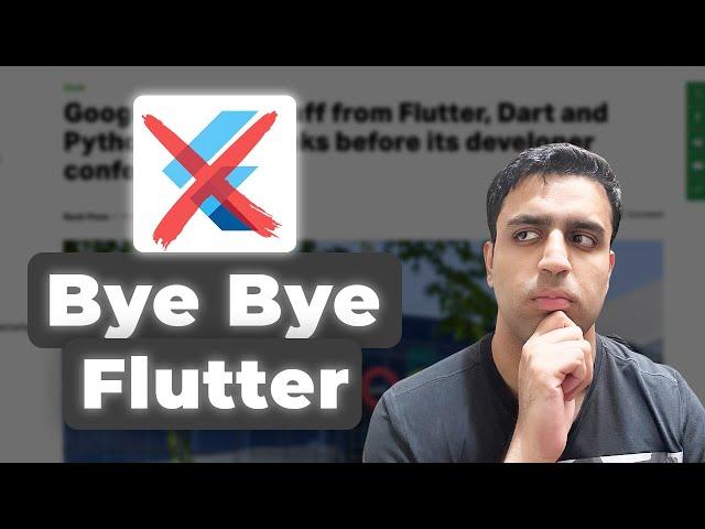 Google Kills Flutter? What Is Happening With Flutter.