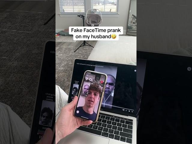 Fake FaceTime Prank on Husband 