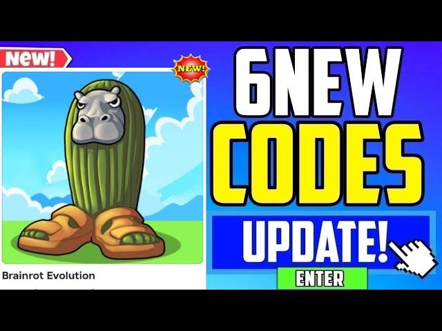 *SECRET UPDATE!* | Brainrot Evolution CODES 2025 (ROBLOX Brainrot Evolution)Part 1823