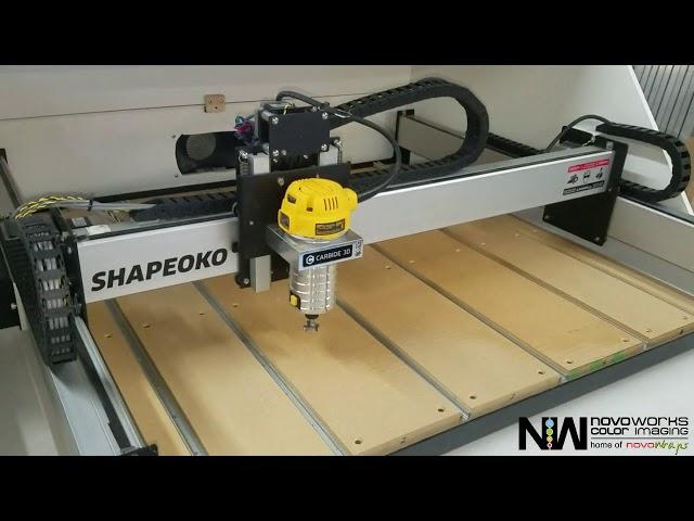 Quick video of the Raspberry Pi 3, bCNC and the Shapeoko XXL