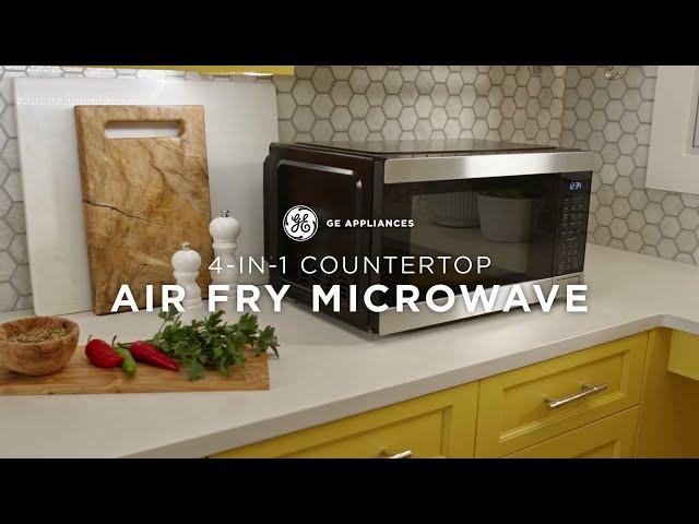 GE Appliances 4-in-1 Countertop Air Fry Microwave