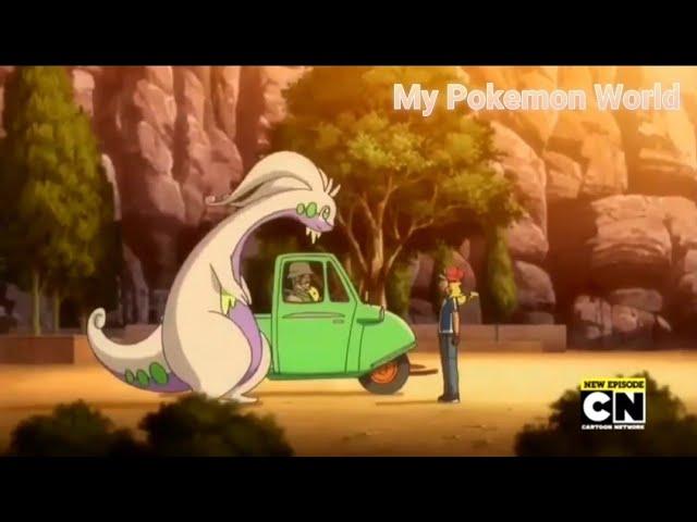 Goodra Join's Ash Team again Pokemon XY #Mypokemonworld