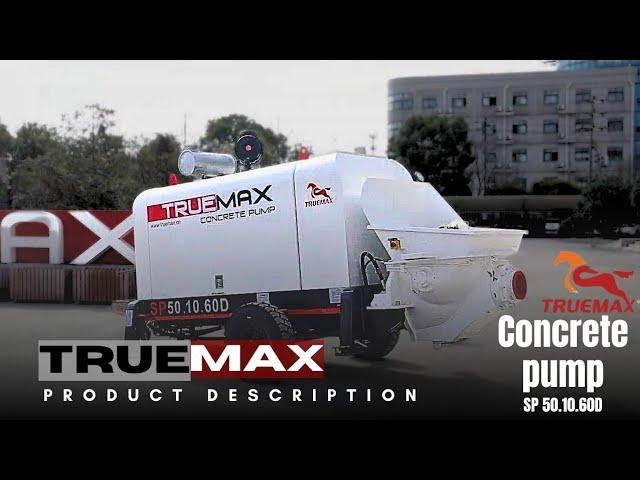 Truemax Stationary Concrete Pump (SP50.10.60D)