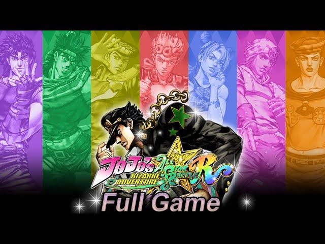 JoJo's Bizzare Adventure : All Star Battle R (PC 4K) Story Mode Longplay Walkthrough Full Gameplay