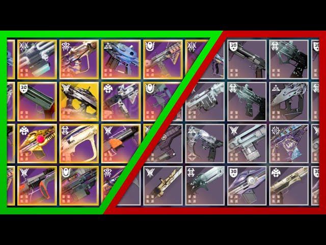 The ONLY Weapons Worth Crafting in Destiny 2
