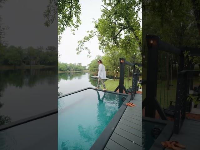 Luxury lakeside cabins in Waco, Texas 