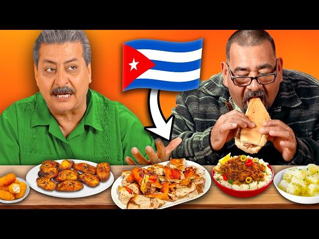 Mexican Dads Try Cuban Food