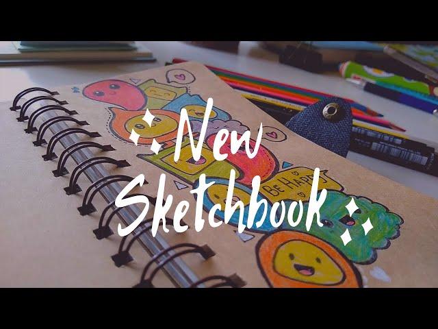 Doodle Art | Day 86 ~ Starting a new SKETCHBOOK | EASY DOODLES TO FILL YOUR SKETCHBOOK!