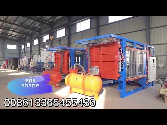 EPS foam packing molding machine hava soğutmalı eps blok kalıplama makinesi eps blok hattı