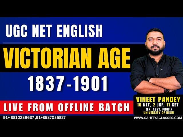 Best Lecture On Victorian Age ! UGC NET English Offline Batch Class ! British History Of English!