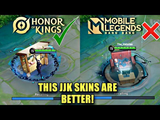 THIS JJK SKINS ARE BETTER THAN MOBILE LEGENDS? | HONOR OF KINGS