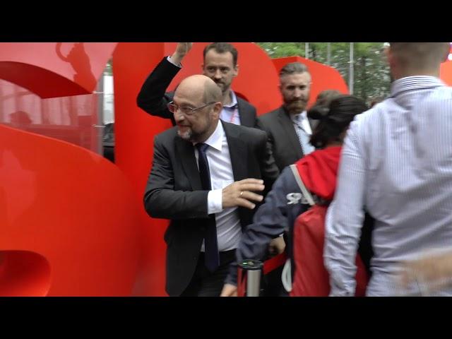 SPD-Kanzlerkandidat Martin Schulz in Kiel