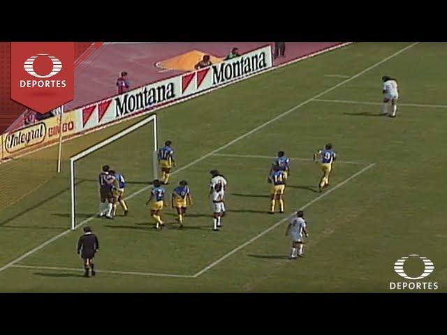 Futbol Retro: Pumas 5 - 2 América - Temporada 1990-91 | Televisa Deportes