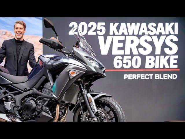 NEW 2025 Kawasaki Versys 650 Revealed: All the Upgrades You Need to Know!