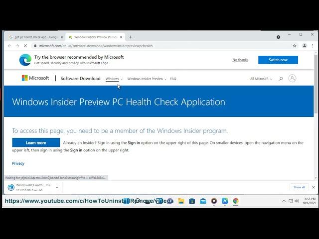 Fix Use the PC Health Check App to Check Compatibility Error in Windows 11 Installation Assistant