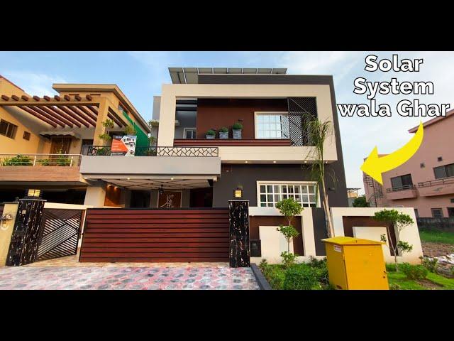 THE MASTERPIECE 10 Marla with ZERO ELECTRICITY Bill House For Sale in Bahria Town Islamabad