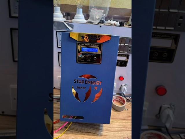 10 kw sollar inverter #experiment #electronic #solarenergy #battery